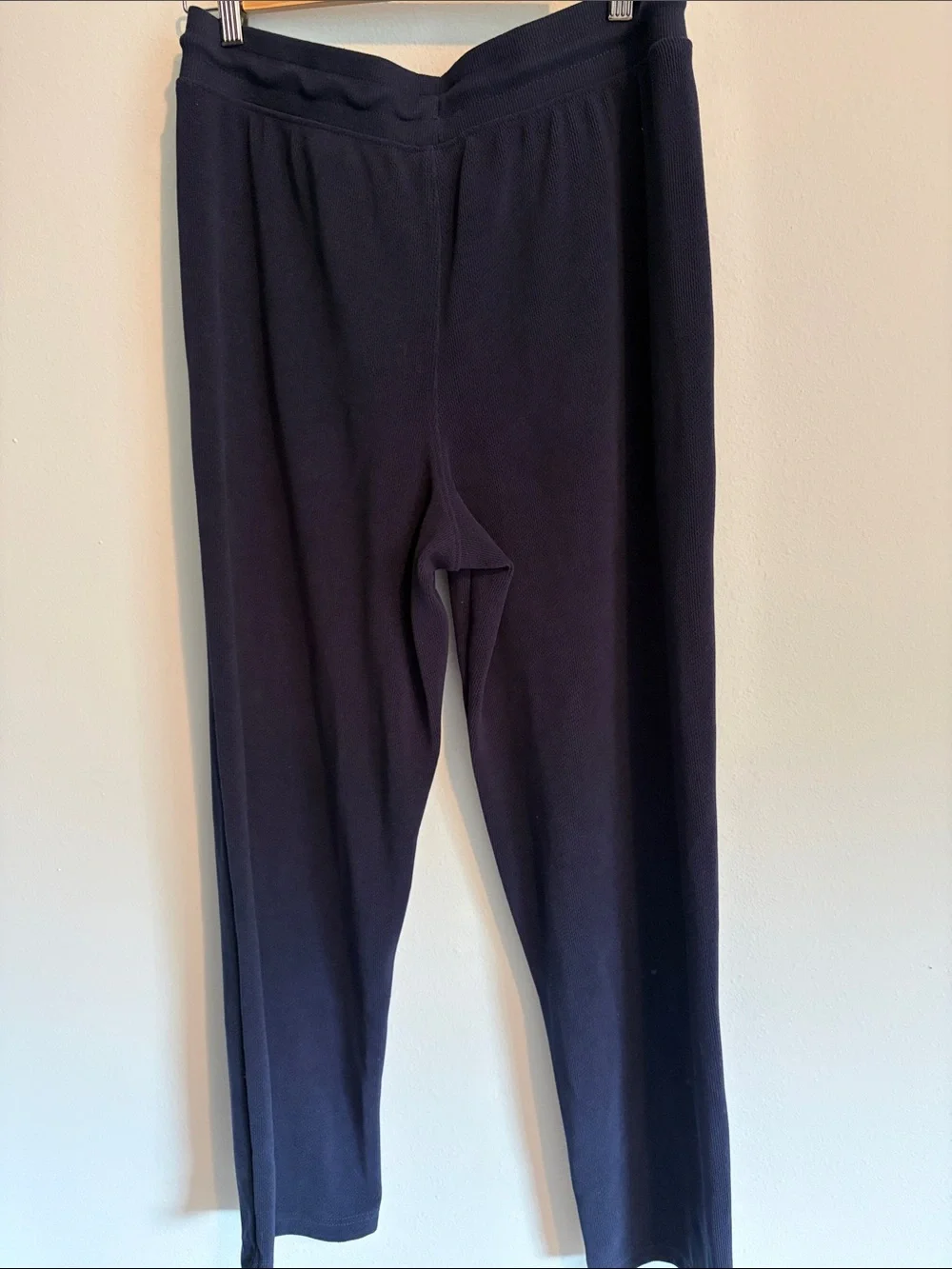 Eddie Bauer Navy Knit Drawstring Joggers